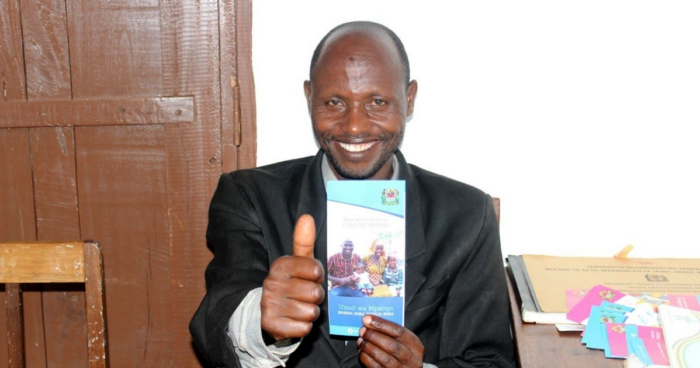 Martin who received a vasectomy as part of USAID family planning programming. 