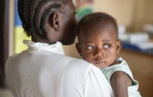 Mom and baby from Nigeria